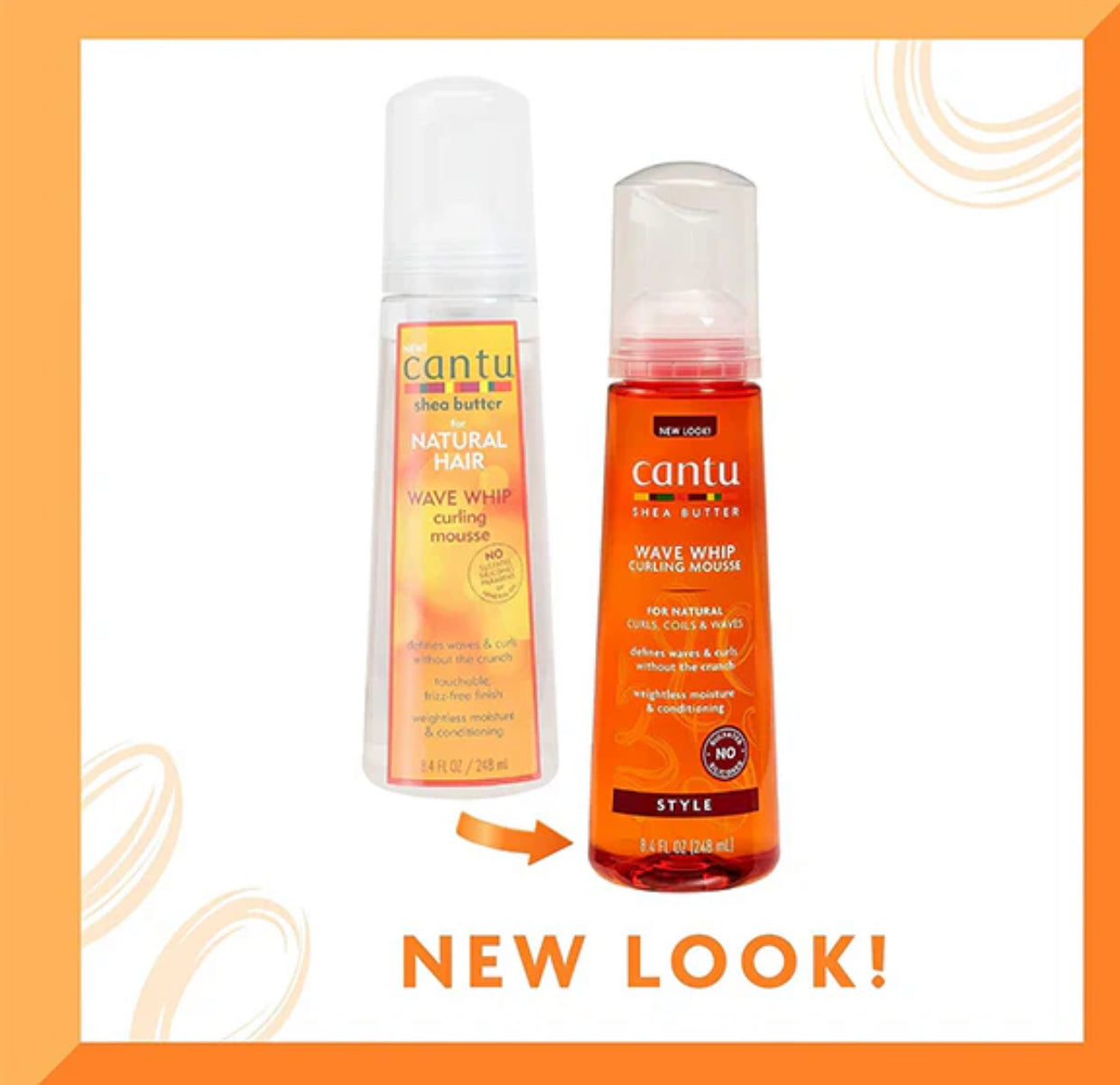Cantu Wave Whip Curling Mousse