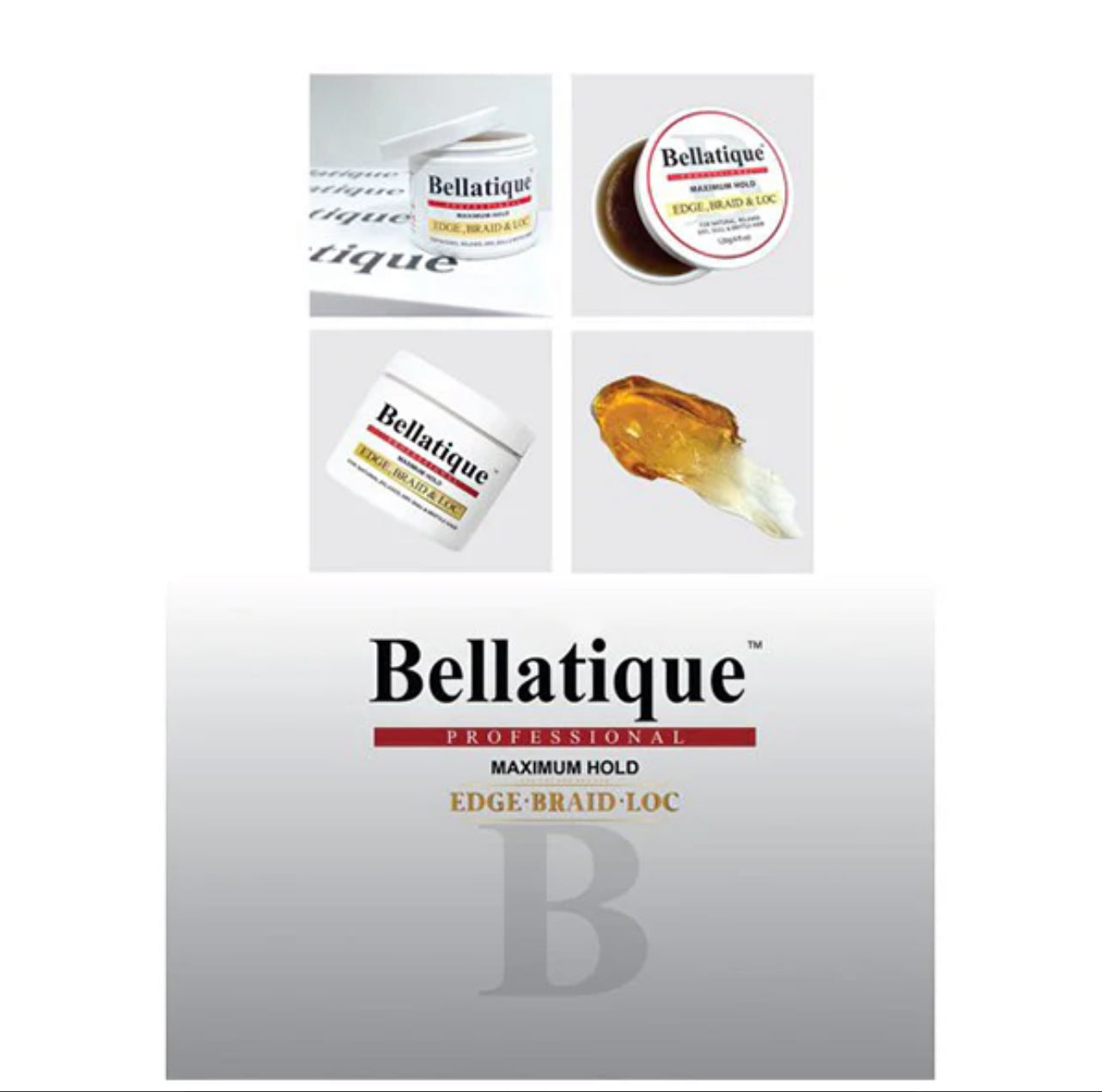 Bellatique maximum hold edge, braid & loc