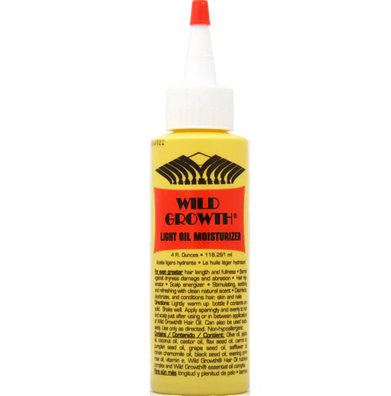 WILD GROWTH LIGHT OIL MOISTURIZER