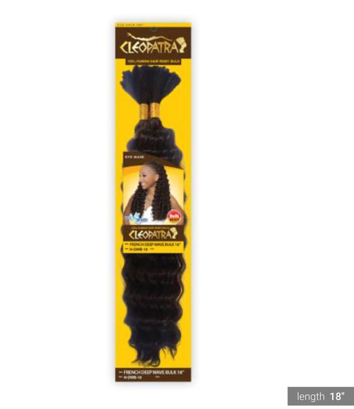 100% HUMAN REMY HAIR DEEP WAVE 18"