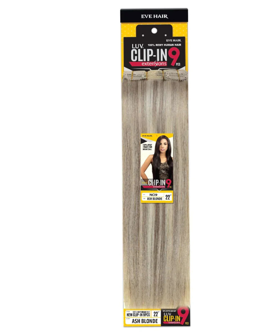 HUMAN HAIR CLIP-IN EXTENSIONS