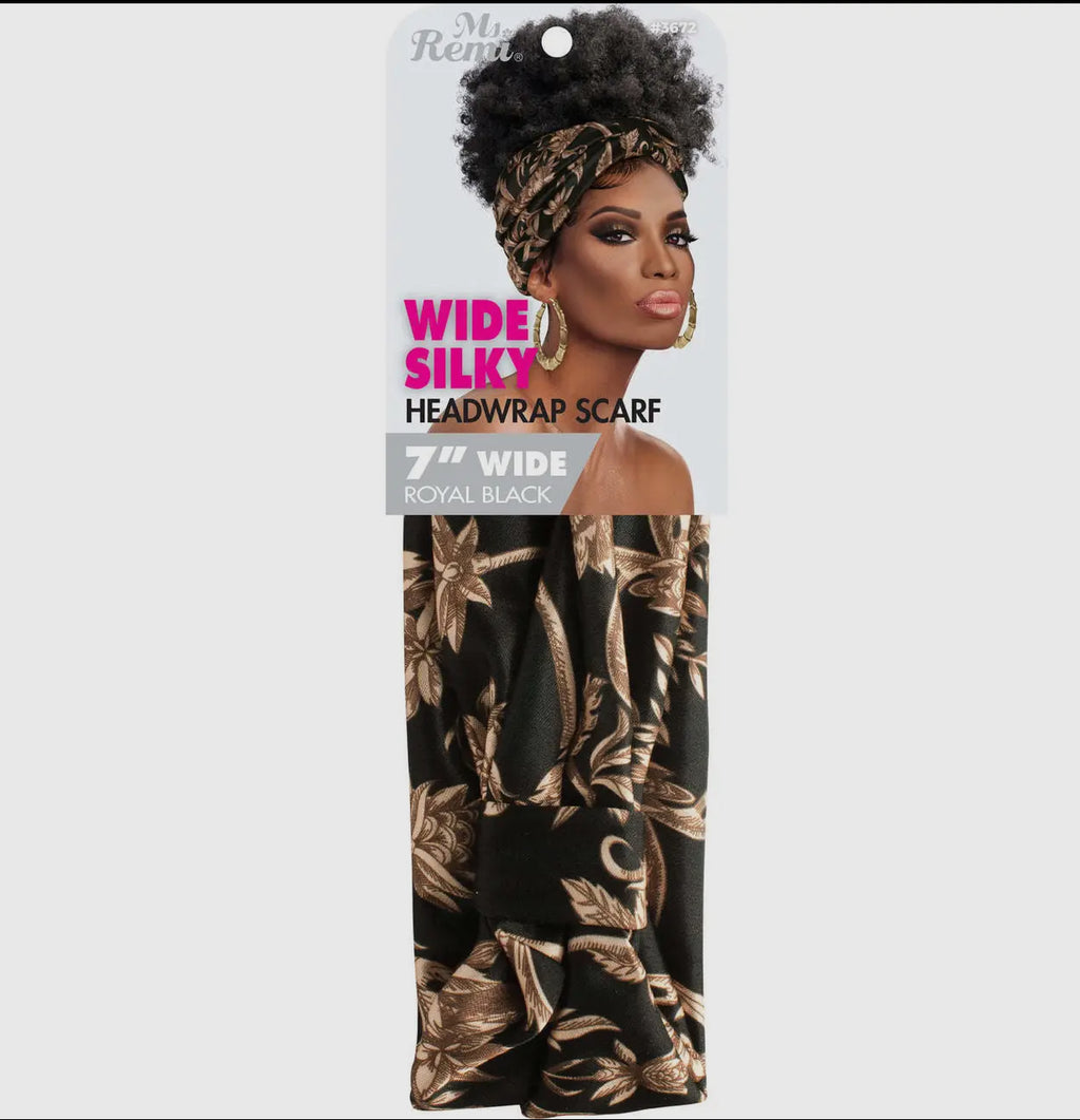 WIDE HEADWRAP SCARF