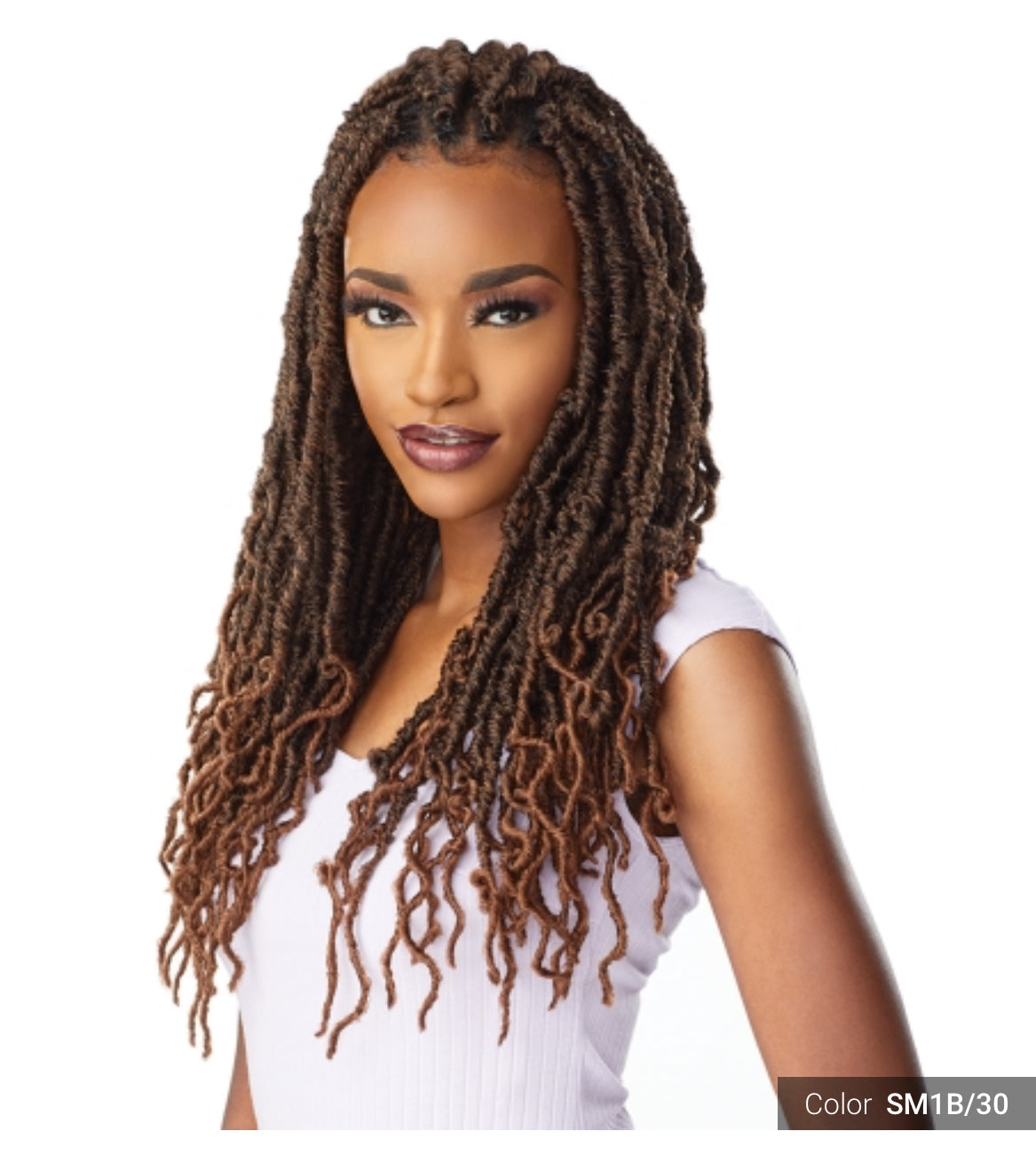 3X DISTRESSED LOCS 18''