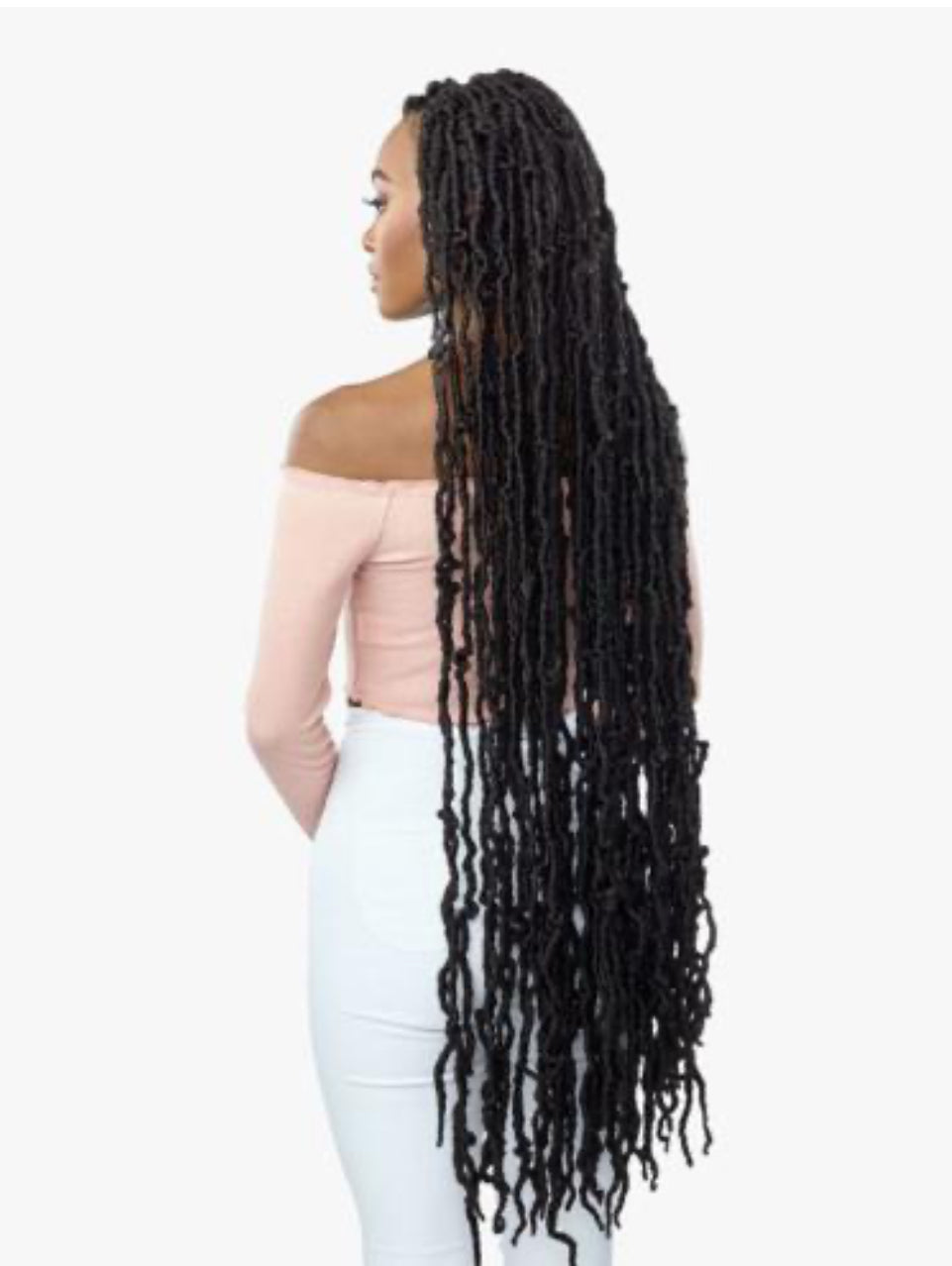 3X DISTRESSED LOCS 40''