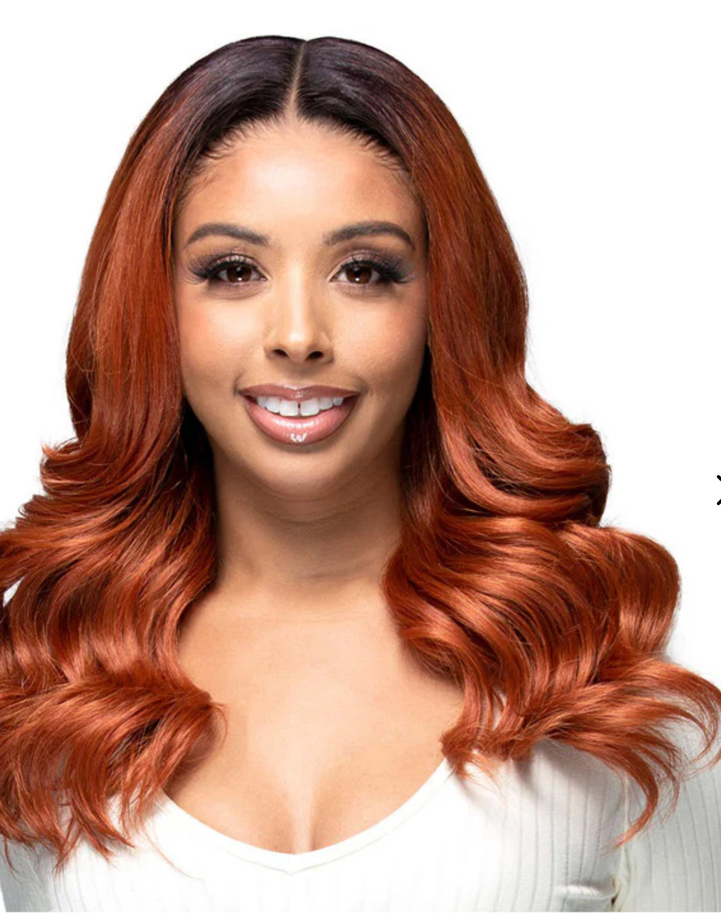 HUMAN HAIR BLEND GLUELESS LACE WIG