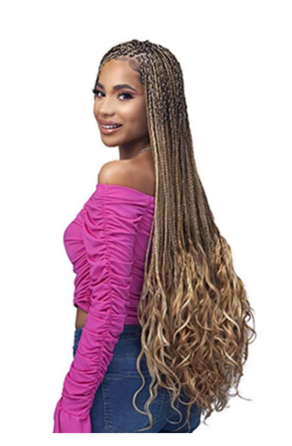 PRE-STRETCHED BRAID FRENCH CURLS