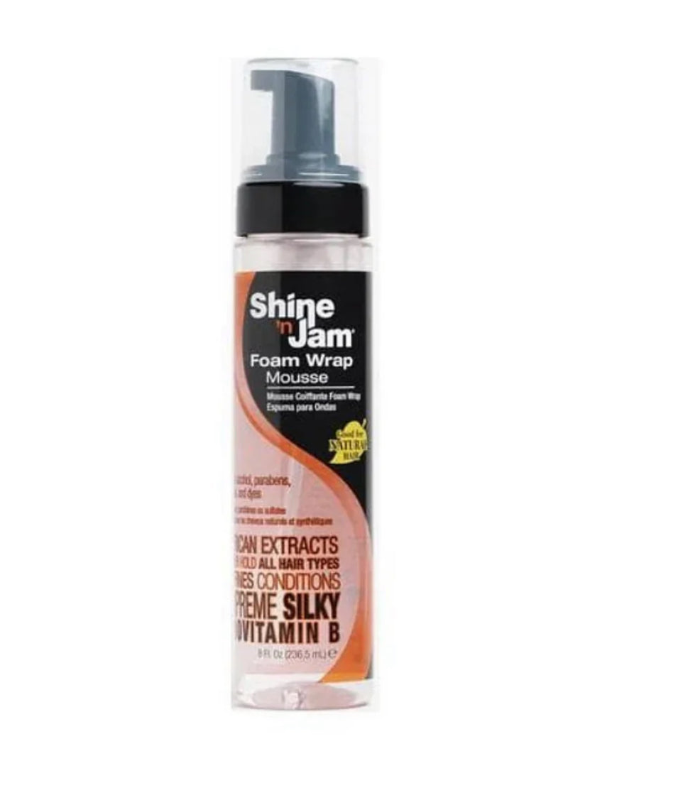 SHINE'N JAM SUPREME FOAM WRAP MOUSSE