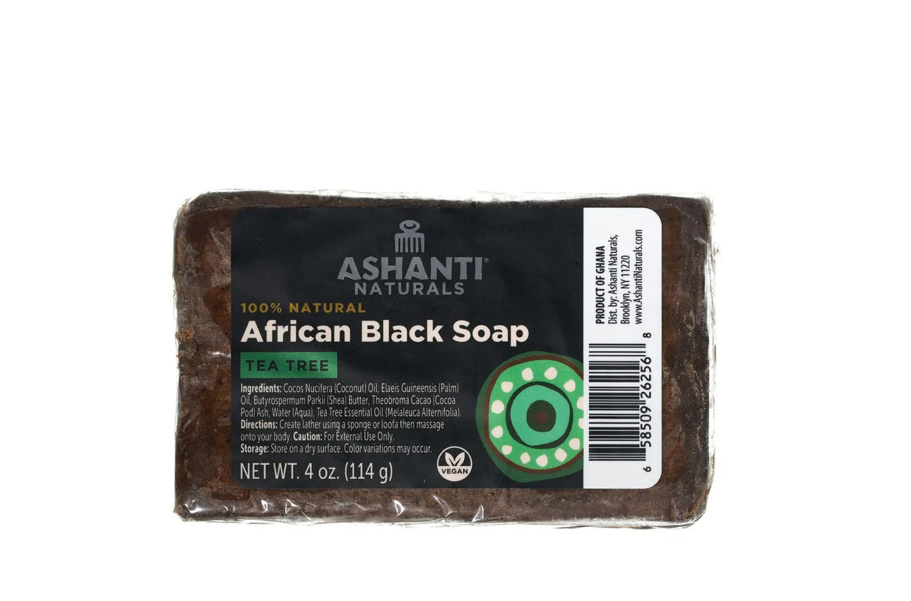 ASHANTI NATURAL AFRICAN BLACK SOAP