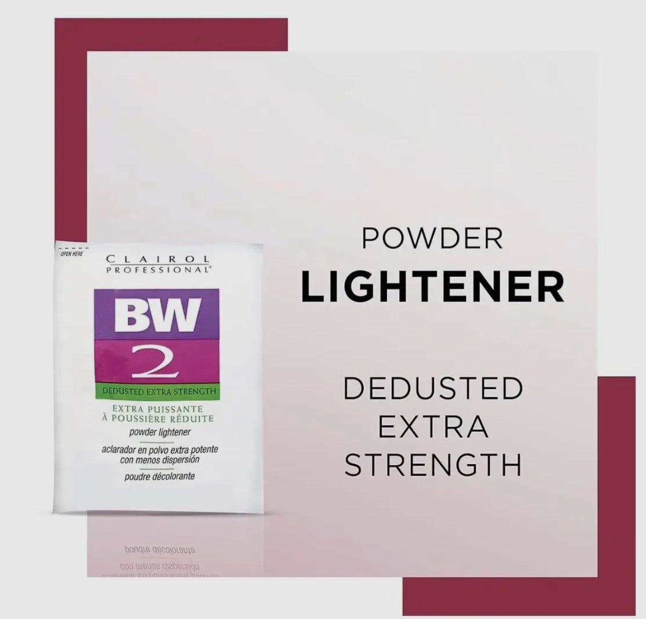 CLAIROL BW 2 DEDUSTED EXTRA STRENGTH