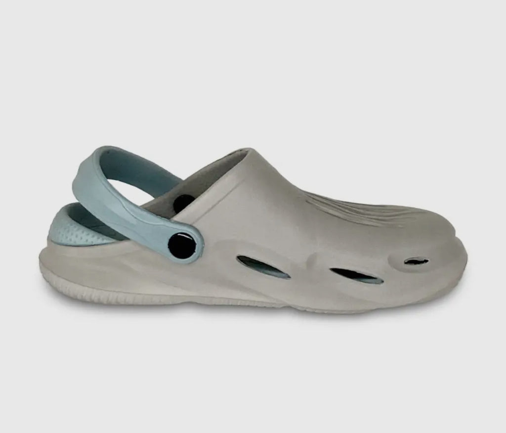 LIGHTWEIGHT EVA GARDEN CLOG TAN,MINT