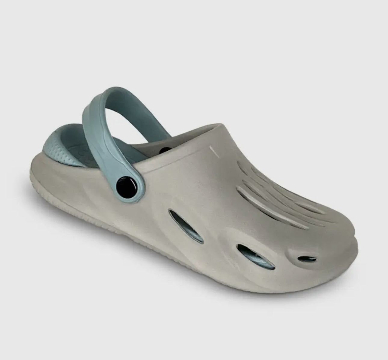 LIGHTWEIGHT EVA GARDEN CLOG TAN,MINT