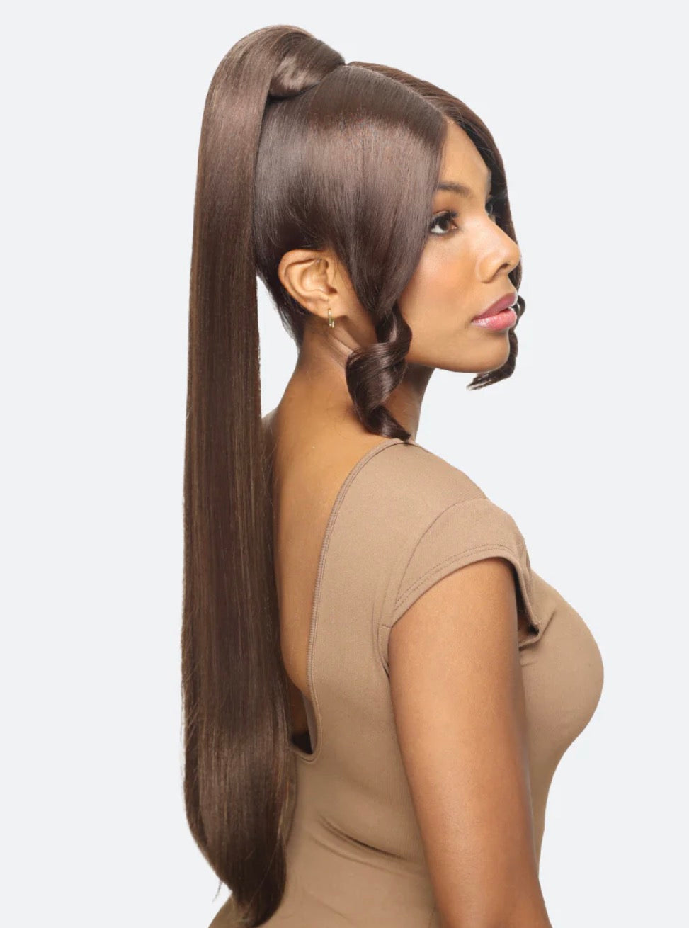 LACE BANG PONY